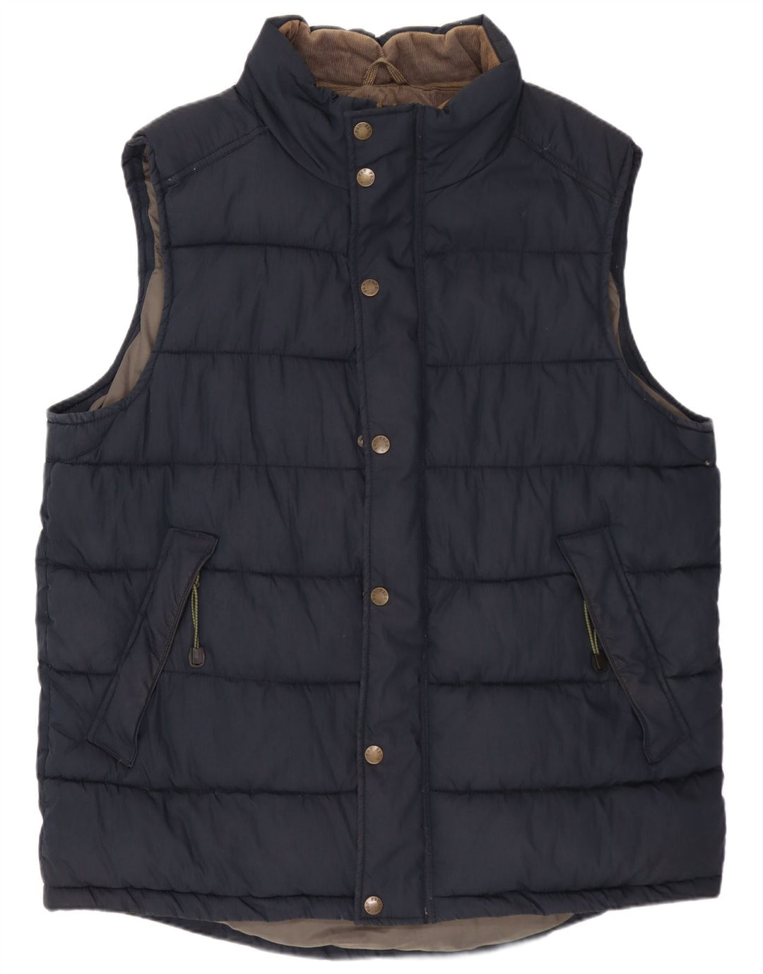 FAT FACE Ανδρικό padded Gilet UK 42 XL Navy Blue Polyester