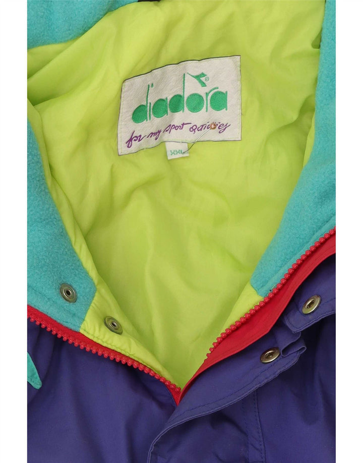 Diadora γυναικεία φόρμα σκι UK 20 2XL Πολύχρωμος Πολυεστέρας