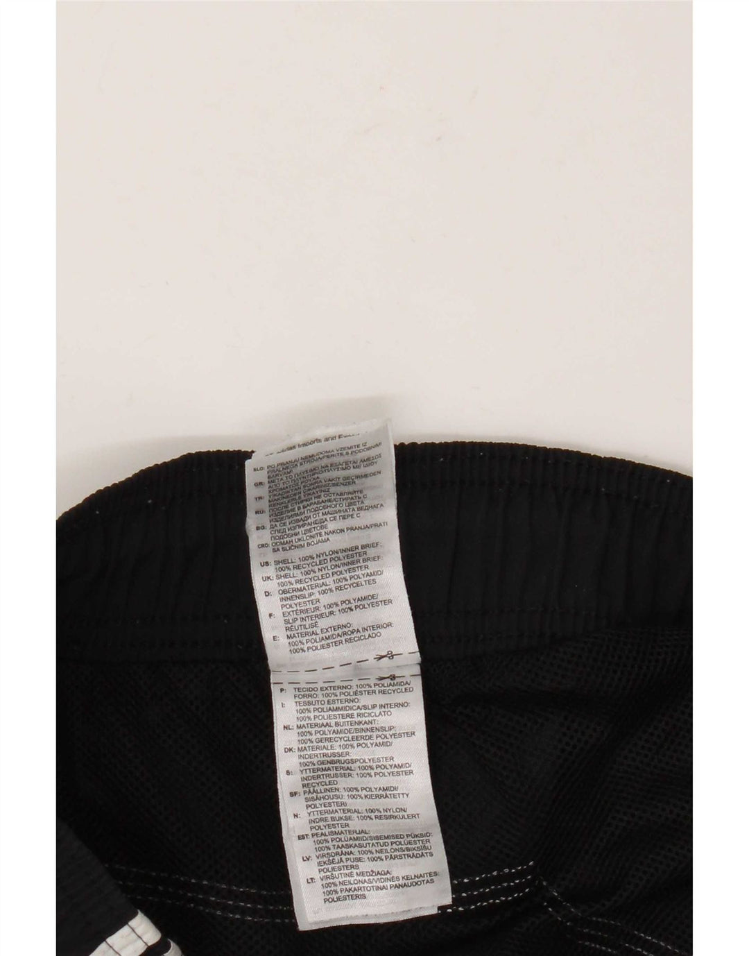 Ανδρικό σορτς κολύμβησης Adidas μεγάλο μαύρο πολυαμίδιο