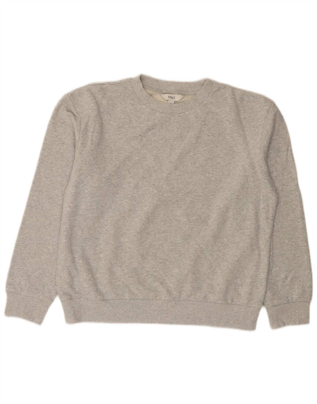Ανδρικό φούτερ Marks & Spencer Jumper Μικρό Γκρι βαμβακερό
