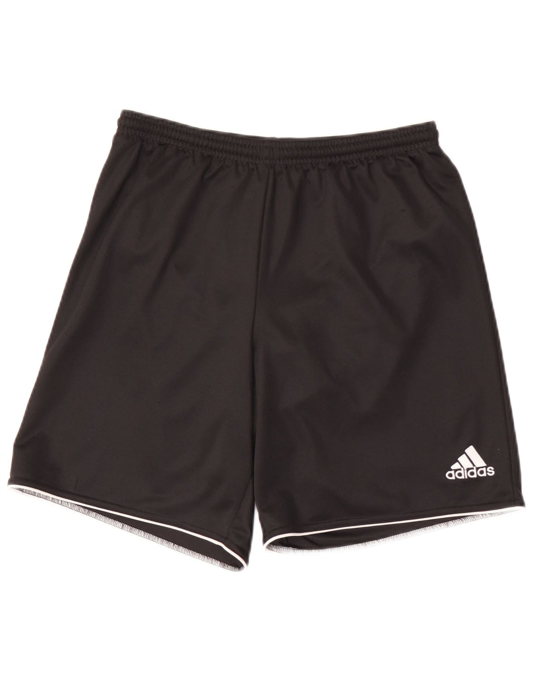 Ανδρικό αθλητικό σορτς Adidas από μεσαίο μαύρο πολυεστέρα