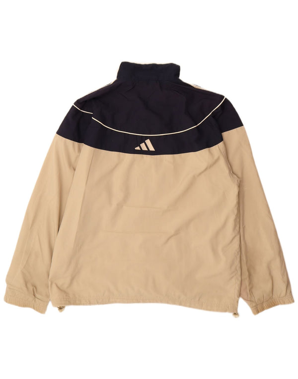 Ανδρική αθλητική φόρμα Adidas Top Jacket Large Beige Colourblock Polyester