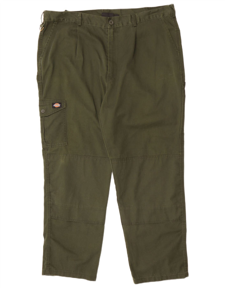Dickies Ανδρικό παντελόνι Cargo W44 L31 Πράσινο Πολυεστέρας