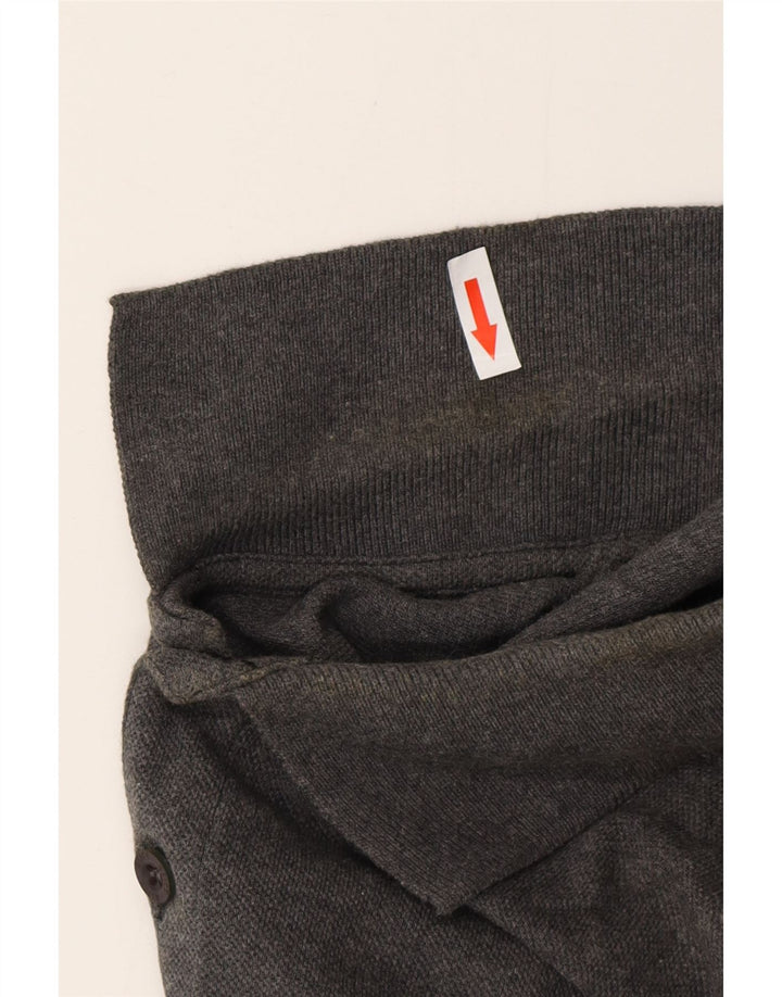 Ανδρικό πουκάμισο πόλο ASICS μεγάλο γκρι βαμβακερό