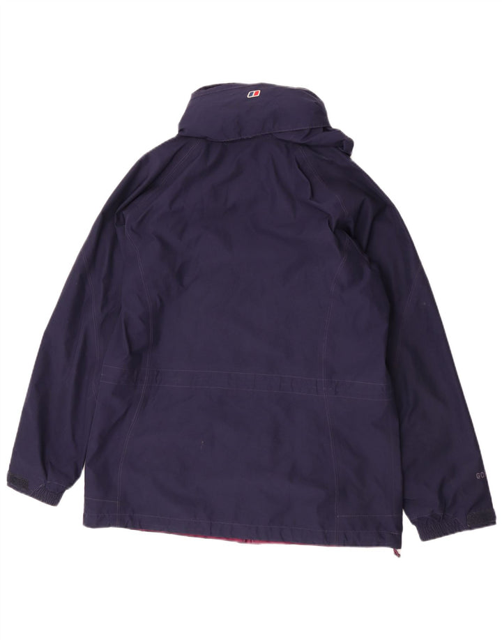 Berghaus Γυναικείο μπουφάν βροχής με κουκούλα UK 12 Medium Navy Blue Polyester