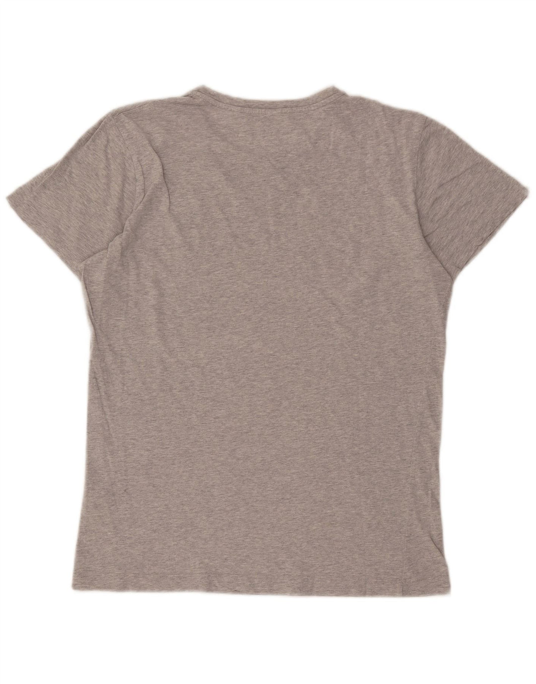 Ανδρικό γραφικό T-Shirt Diesel Top Βαμβακερό μεσαίο γκρι