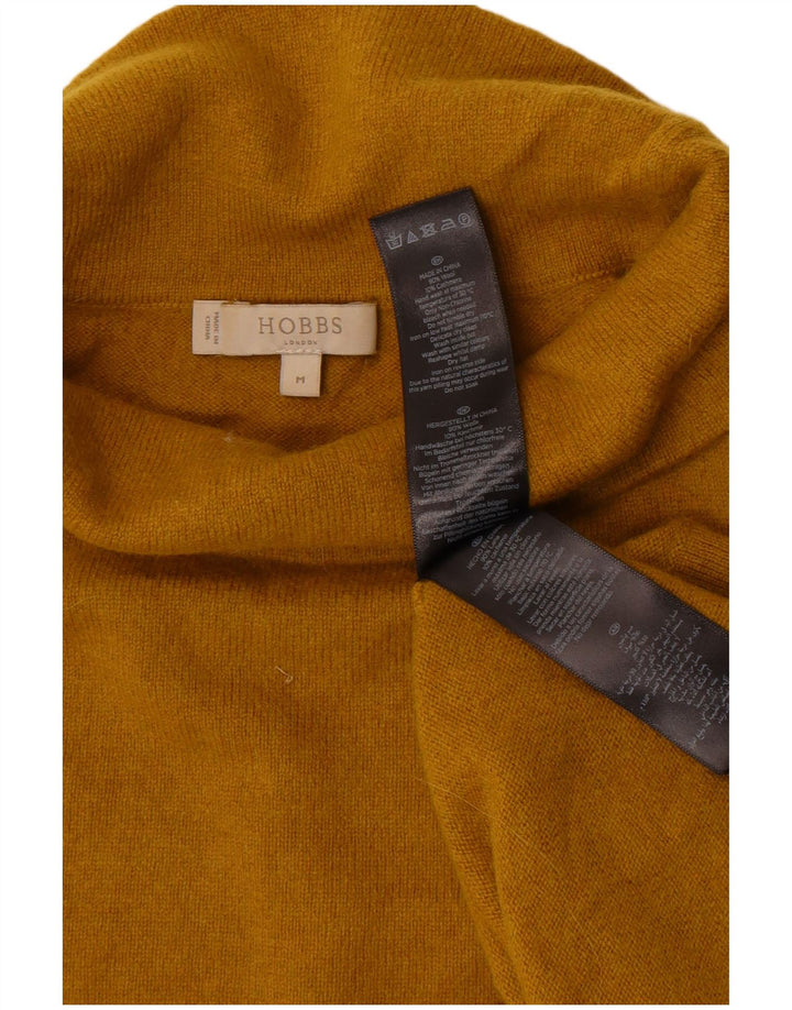 Γυναικείο πουλόβερ Hobbs Crop Roll Neck Jumper UK 14 Medium Yellow Wool