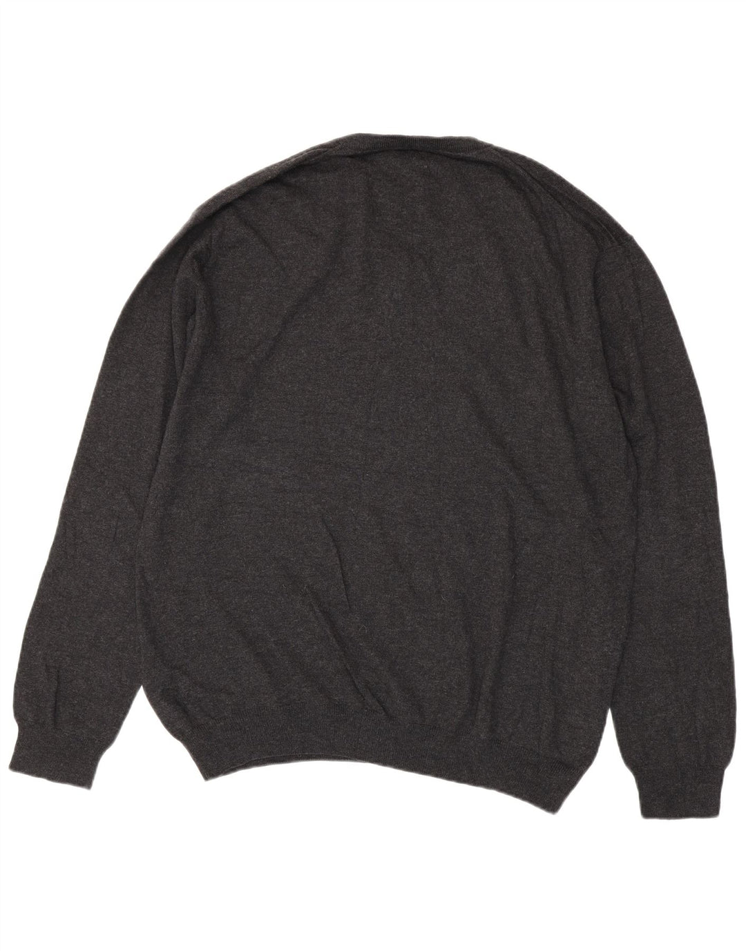 Ανδρικό πουλόβερ Gant V-Neck Jumper 2XL Γκρι βαμβακερό