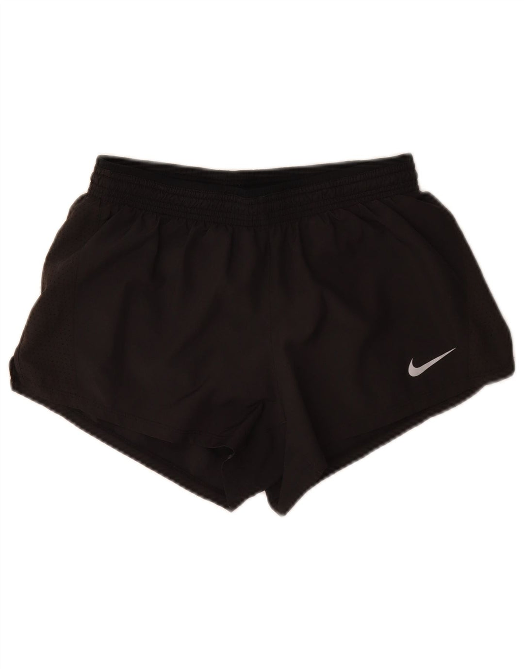 Γυναικείο αθλητικό σορτς Nike Dri Fit UK 12 μεσαίο μαύρο πολυεστέρα