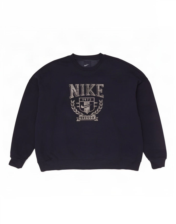 Ανδρικό φούτερ Nike Oregon Graphic Loose Fit Jumper Medium Navy Blue