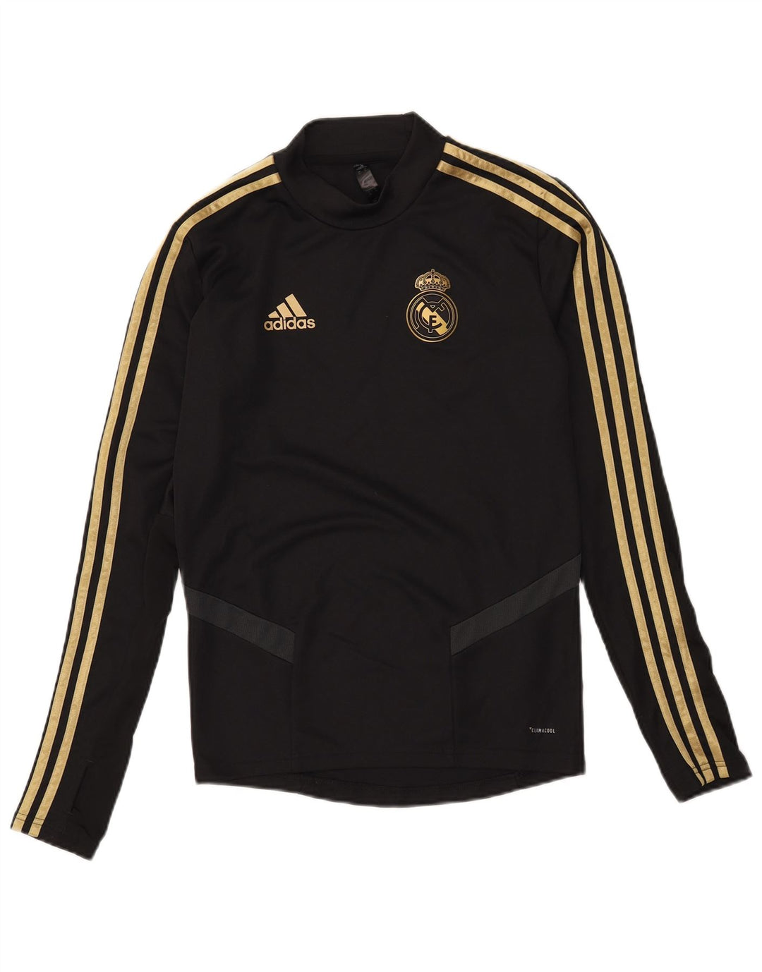 Μακρυμάνικο XS Μαύρο Πολυεστέρας ανδρικής ADIDAS Real Madrid