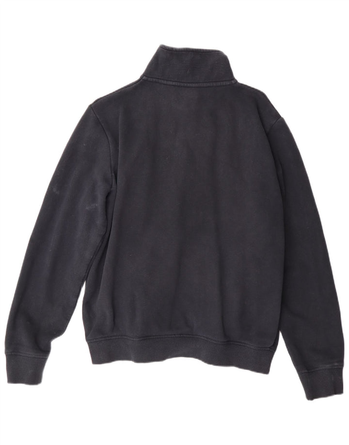 Γυναικεία αθλητική φόρμα SUPERDRY Top Jacket UK 16 Large Navy Blue από βαμβάκι