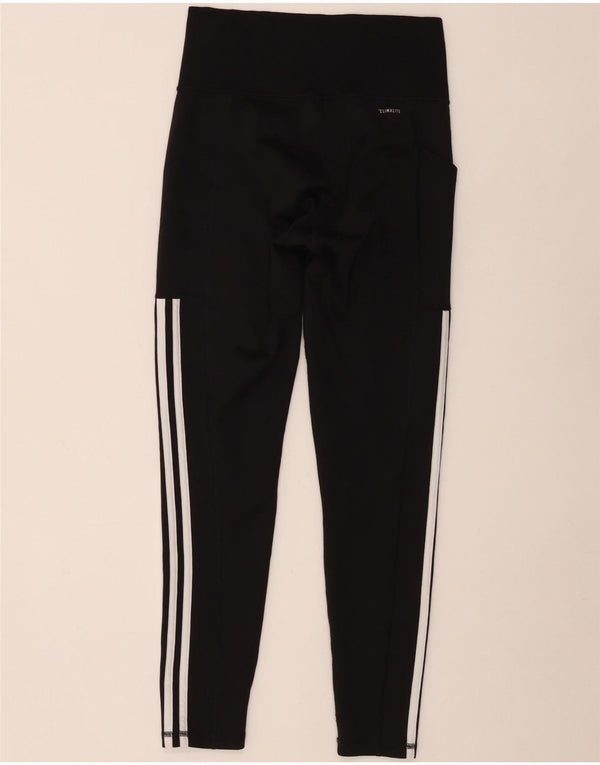 Adidas Γυναικεία Κολάν Climalite UK 8/10 Μικρός Μαύρος Πολυεστέρας