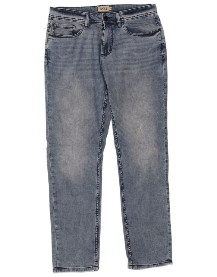 Dack's γυναικείο τζιν κωνικό IT 48 XL W34 L32 Μπλε βαμβακερό