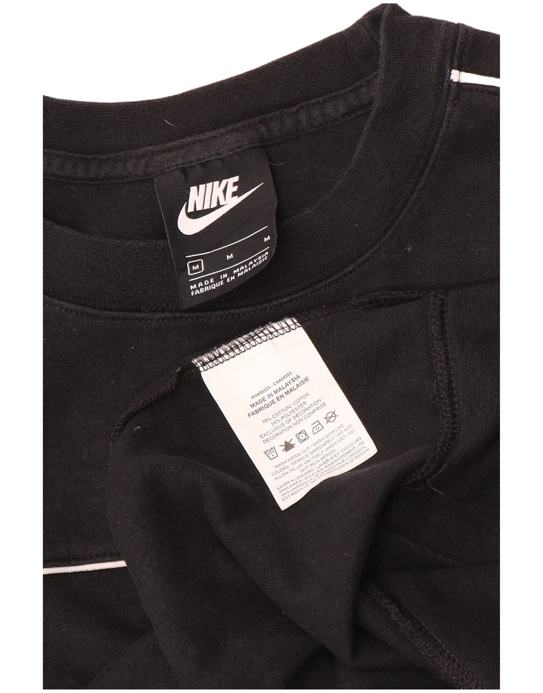 Γυναικείο φούτερ Nike Jumper UK 14 Μεσαίο μαύρο βαμβακερό
