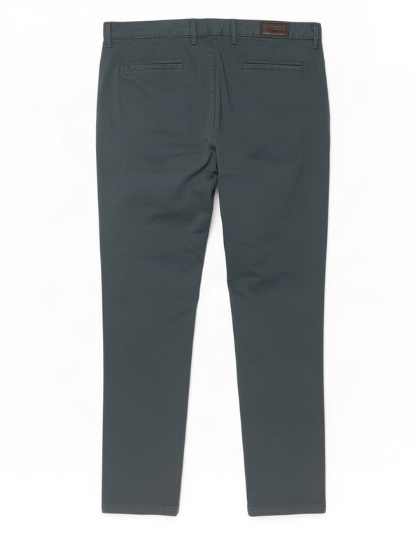 Zara Ανδρικό παντελόνι Chino Slim EU 42 Large W32 L32 Green
