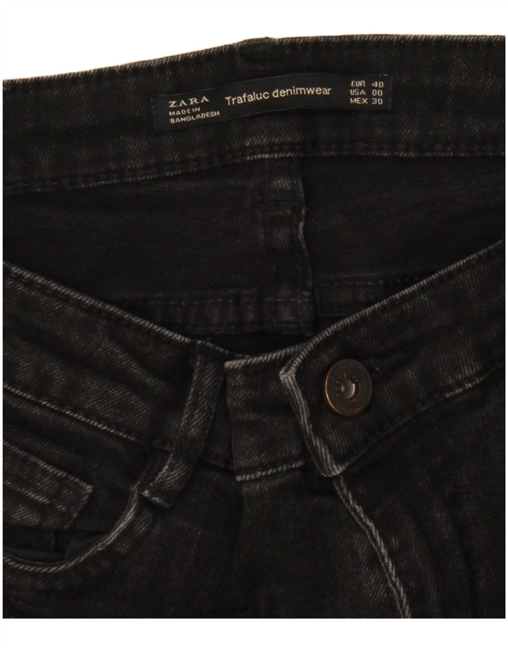 ZARA Γυναικείο Slim Jeans EU 40 Medium W30 L28 Μαύρο
