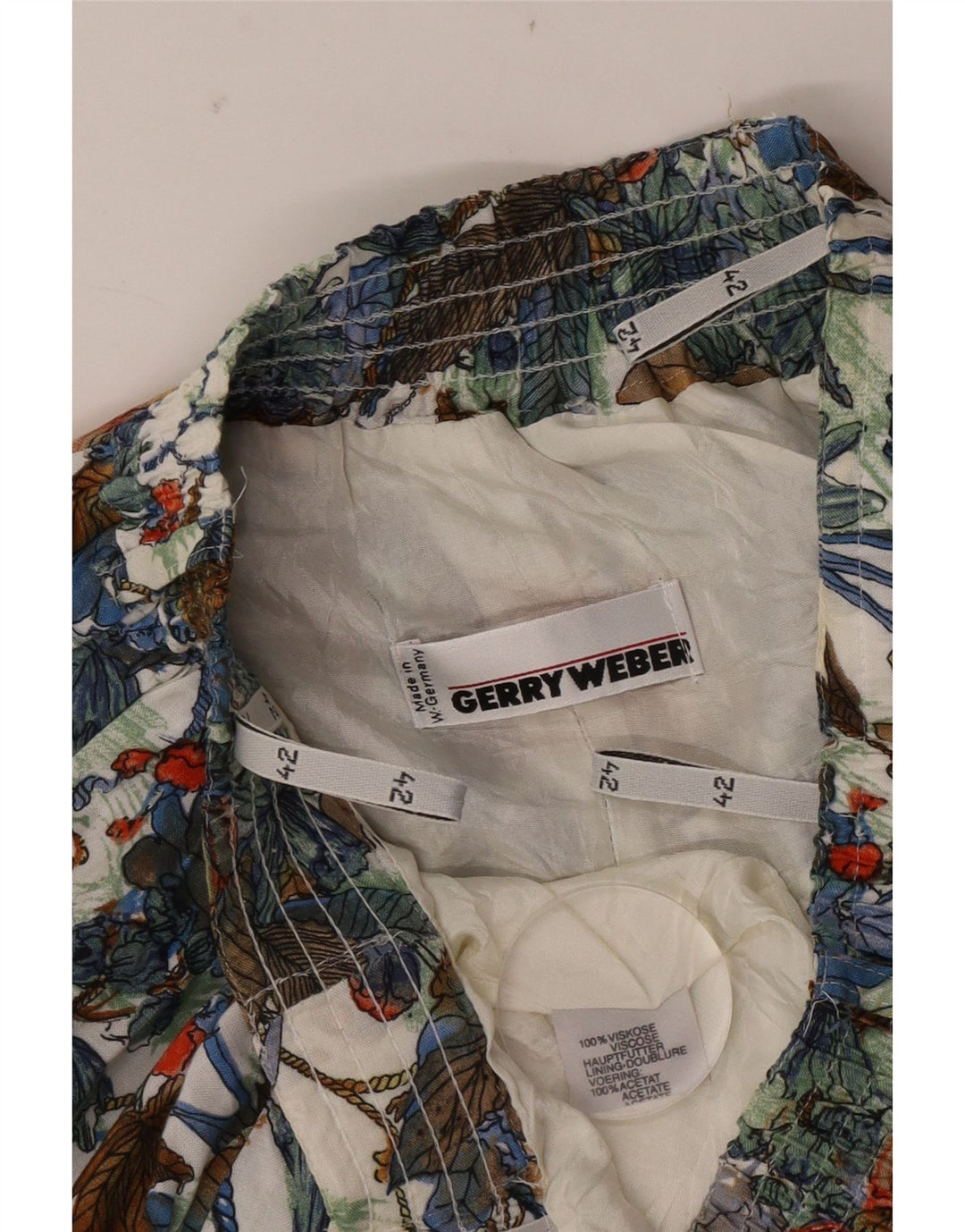Gerry Weber Γυναικεία Flared Φούστα EU 42 Large W32 Πολύχρωμη Floral