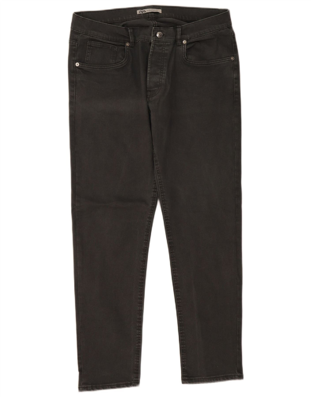 Zara Ανδρικό Slim Jeans EU 46 XL W36 L30 Γκρι