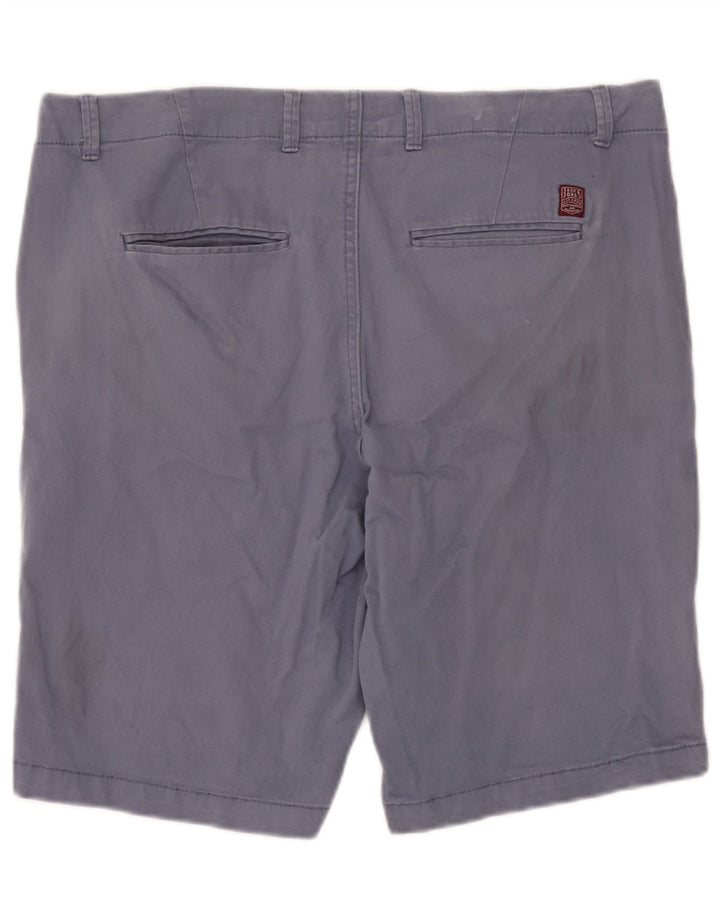 Jack & Jones Ανδρικό κανονικό σορτς Chino XL W38 Μπλε βαμβακερό