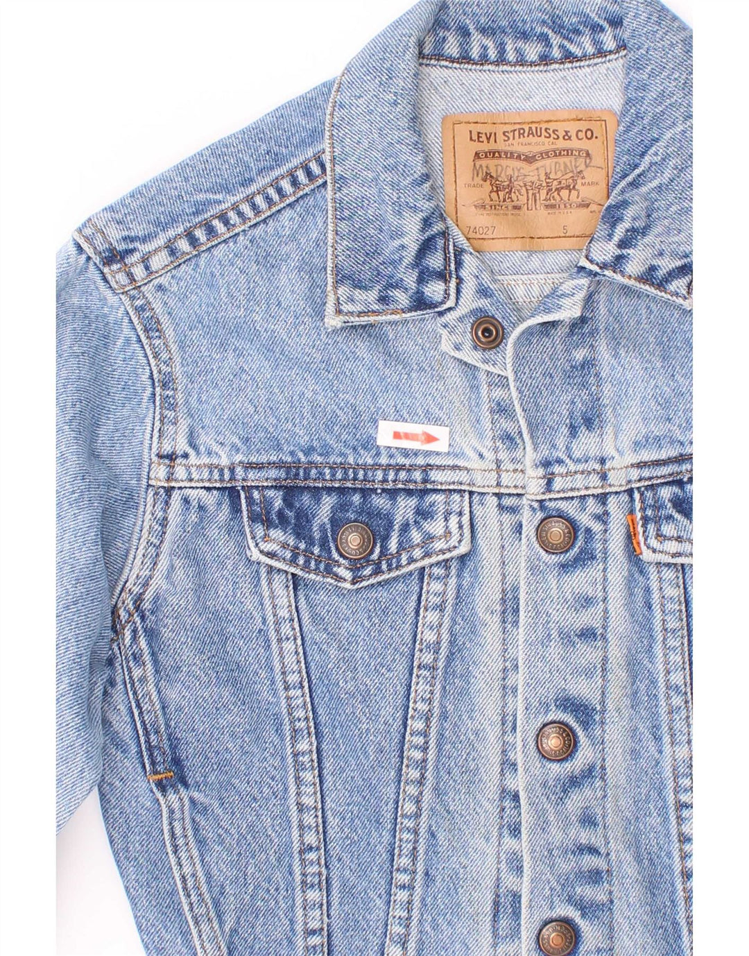 Τζιν μπουφάν Levi's Boys 4-5 Years Blue