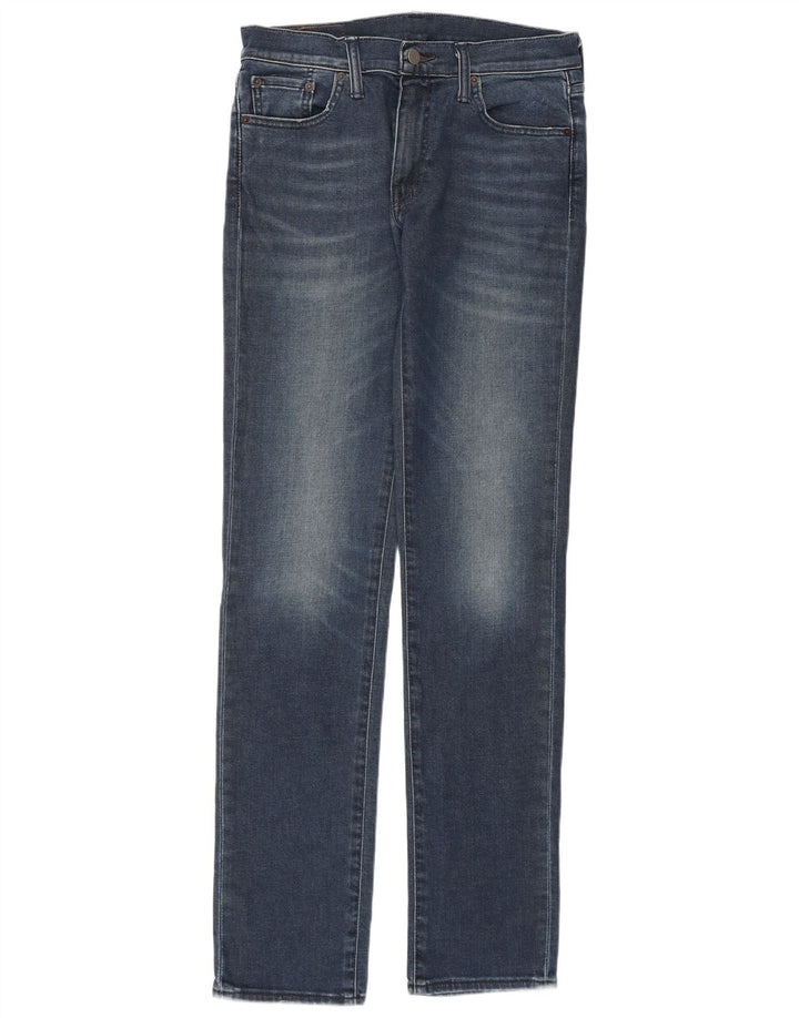 Levi's Mens 511 Slim Jeans W30 L34 Blue Cotton