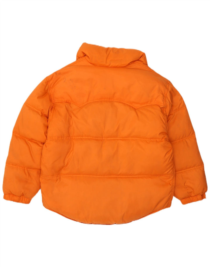Cacao Ανδρικό μπουφάν με επένδυση UK 40 Large Orange