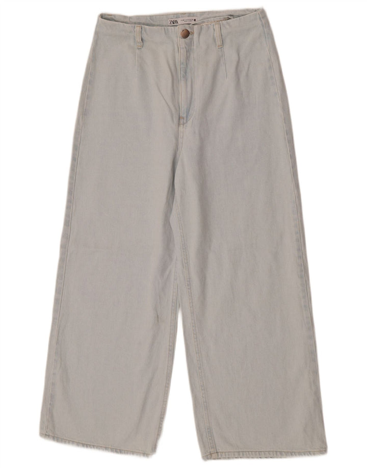 Zara Γυναικείο Wide Leg Jeans EU 40 Medium W30 L26 Blue