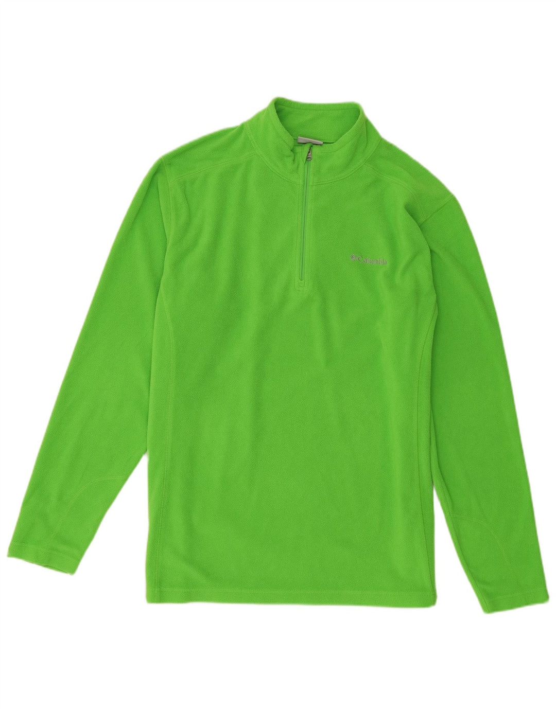 Columbia Ανδρικό φερμουάρ Fleece Jumper Μεγάλος Πράσινος Πολυεστέρας