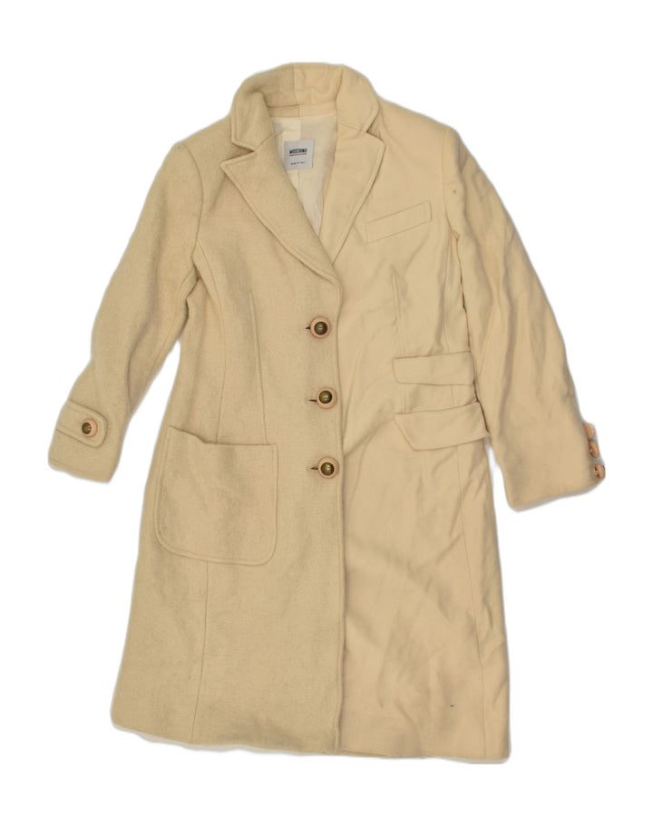 MOSSIMO Womens Overcoat UK 14 Large  Beige | Vintage Mossimo | Thrift | Second-Hand Mossimo | Used Clothing | Messina Hembry 