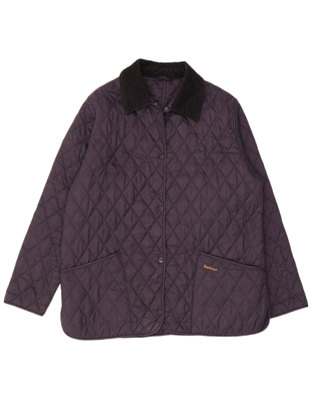 Γυναικείο καπιτονέ μπουφάν Barbour UK 16 Large Navy Blue Polyamide