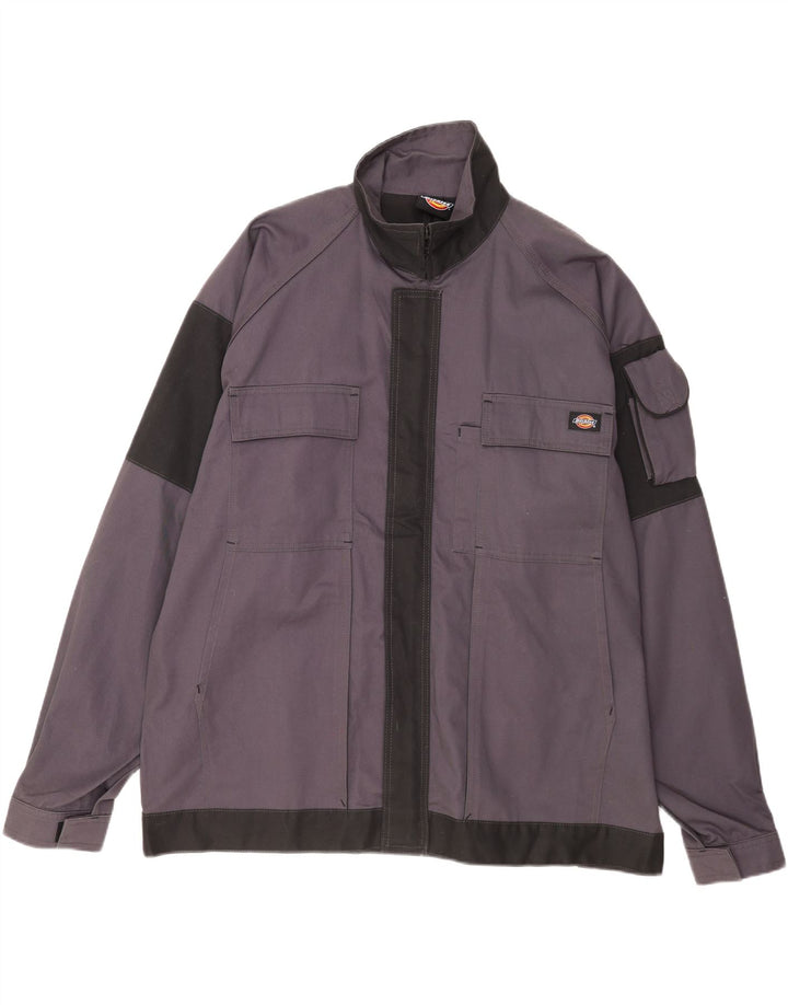 Ανδρικό μπουφάν Dickies Utility UK 46 3XL Γκρι Colourblock Βαμβακερό