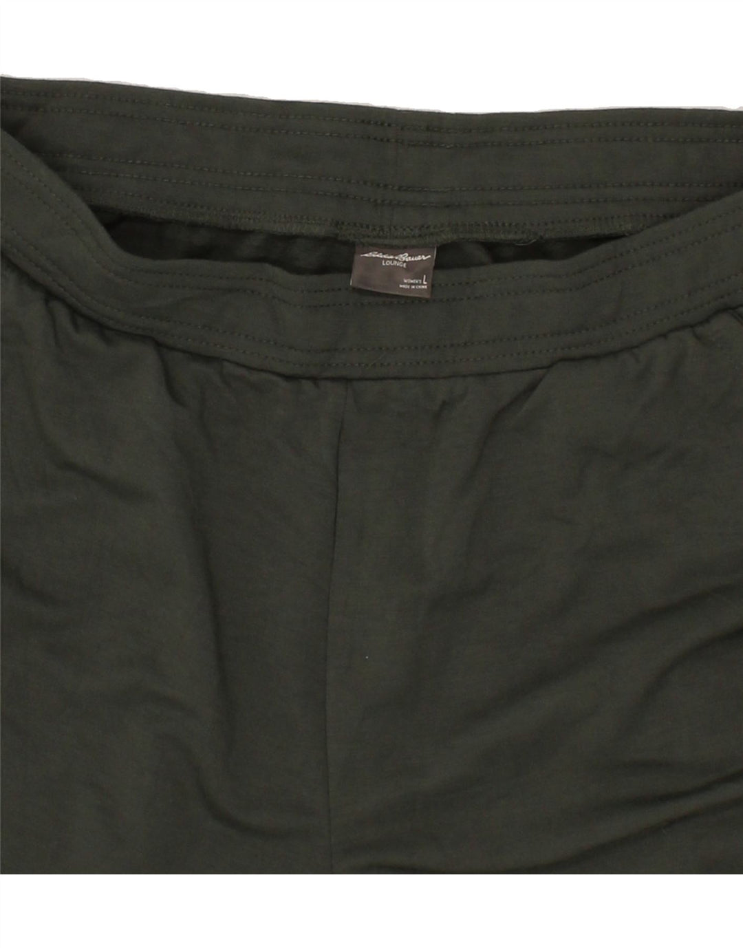 EDDIE BAUER Womens Tracksuit Trousers Joggers UK 16 Large Green Polyester Vintage Eddie Bauer and Second-Hand Eddie Bauer from Messina Hembry 