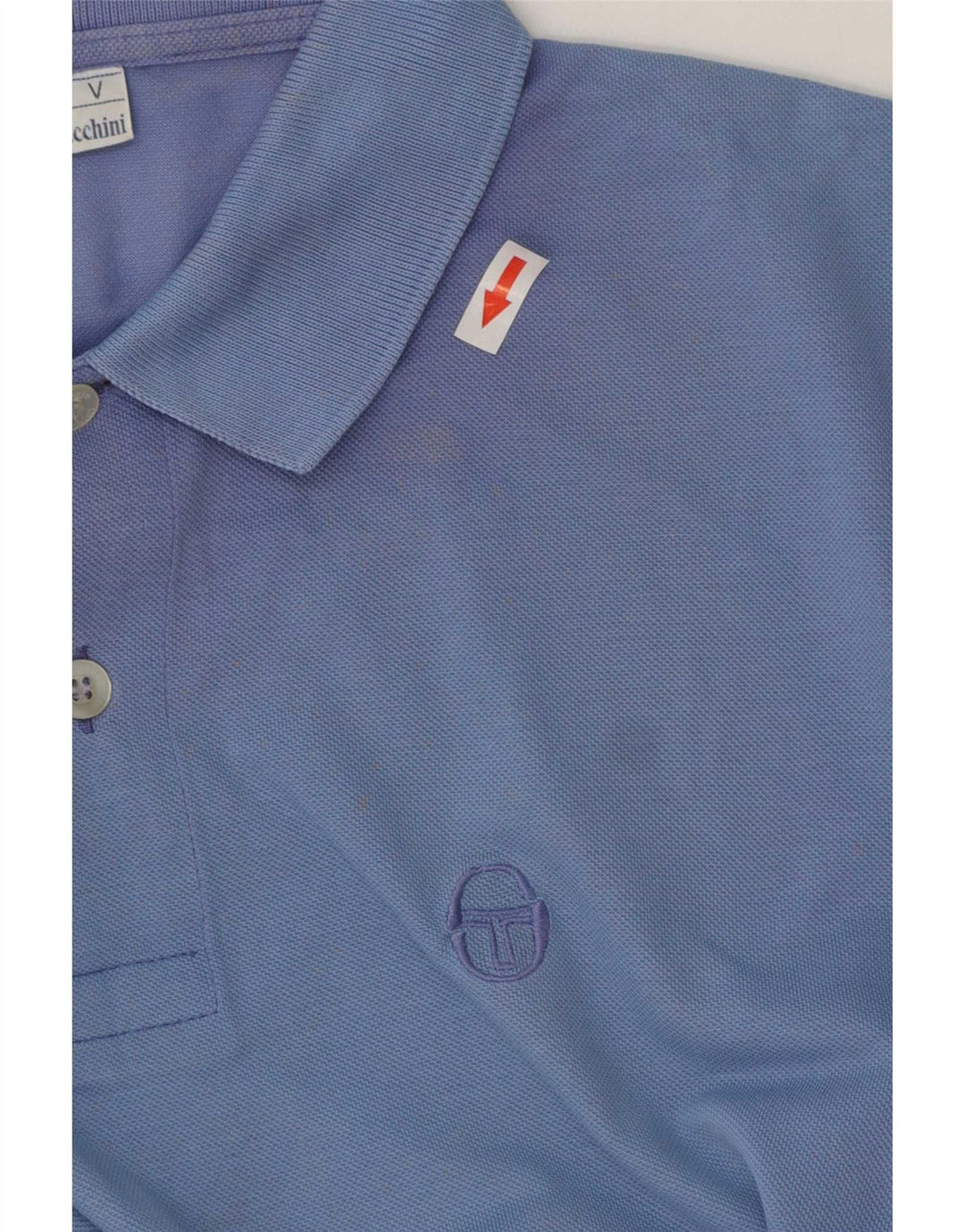 Sergio Tacchini Ανδρικό Πόλο Μπλουζάκι μεγάλο μπλε