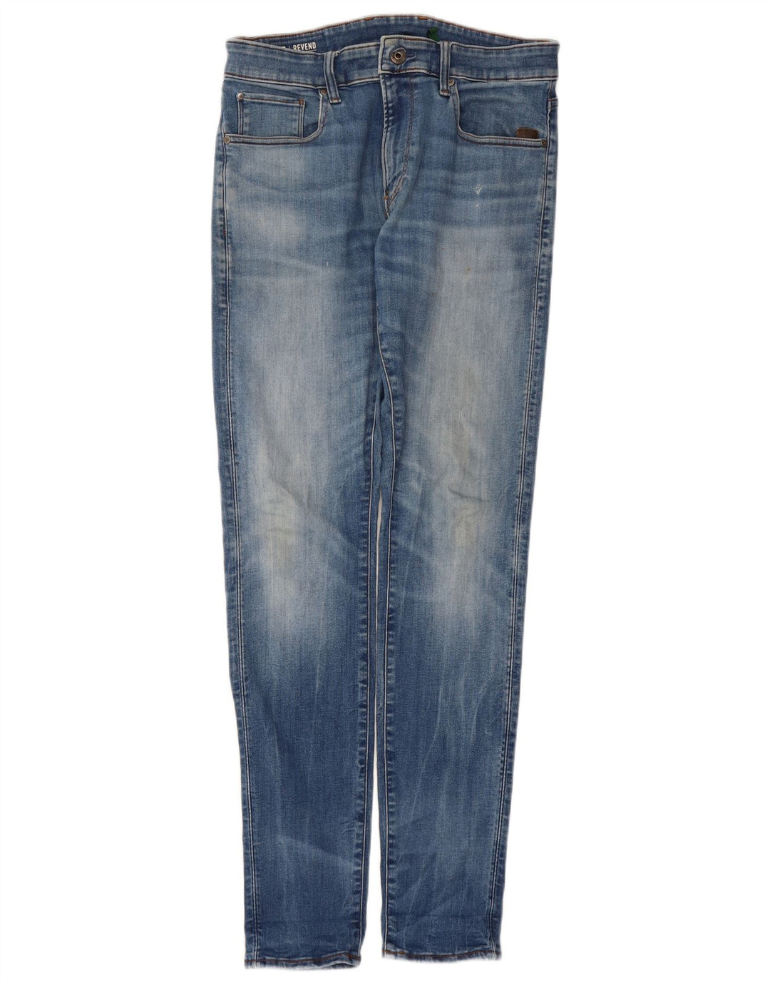 G-STAR Ανδρικό Revend Skinny Jeans W32 L34 Μπλε βαμβακερό