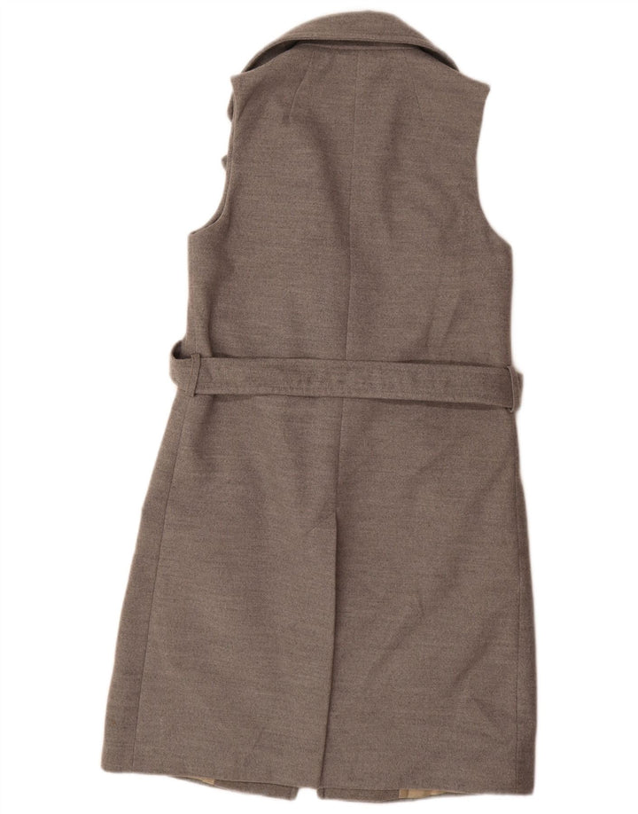 Γυναικείο αμάνικο μπουφάν Oasis Longline blazer UK 10 Small Grey Polyester