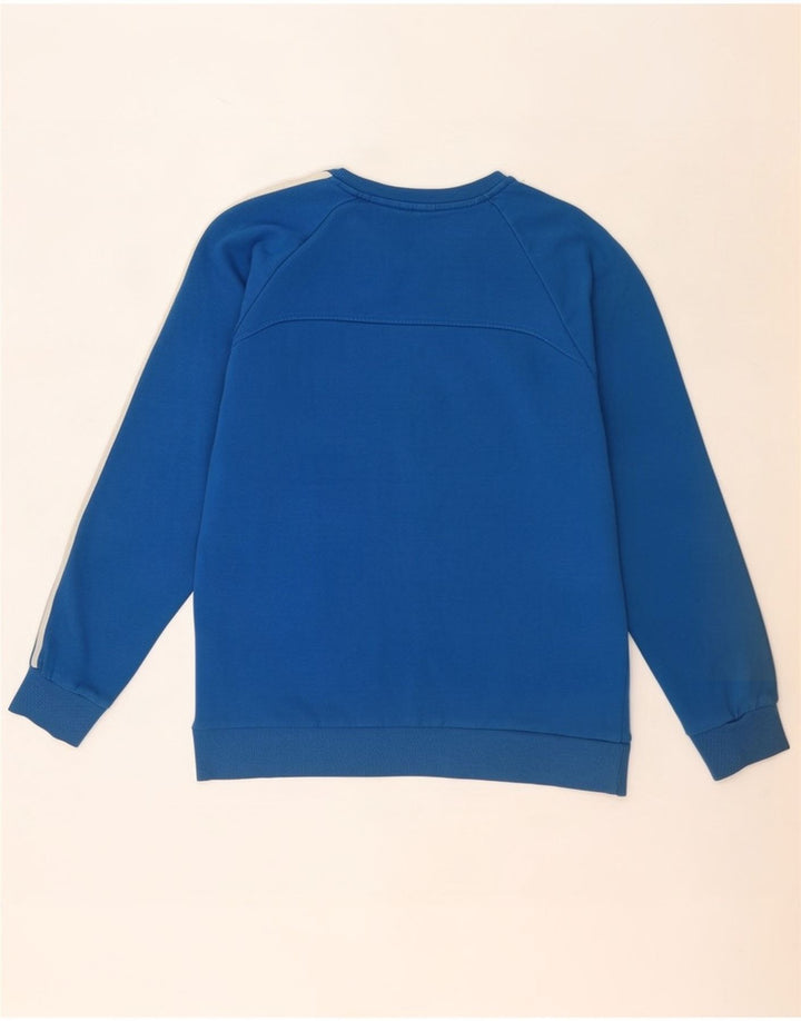 Ανδρικό φούτερ Adidas Jumper μεγάλο μπλε βαμβακερό