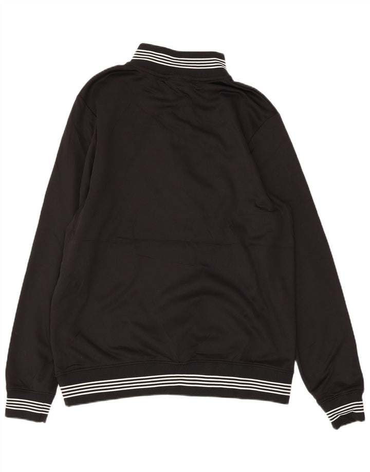 JOMA Mens Zip Neck Sweatshirt Jumper Medium Black Polyester