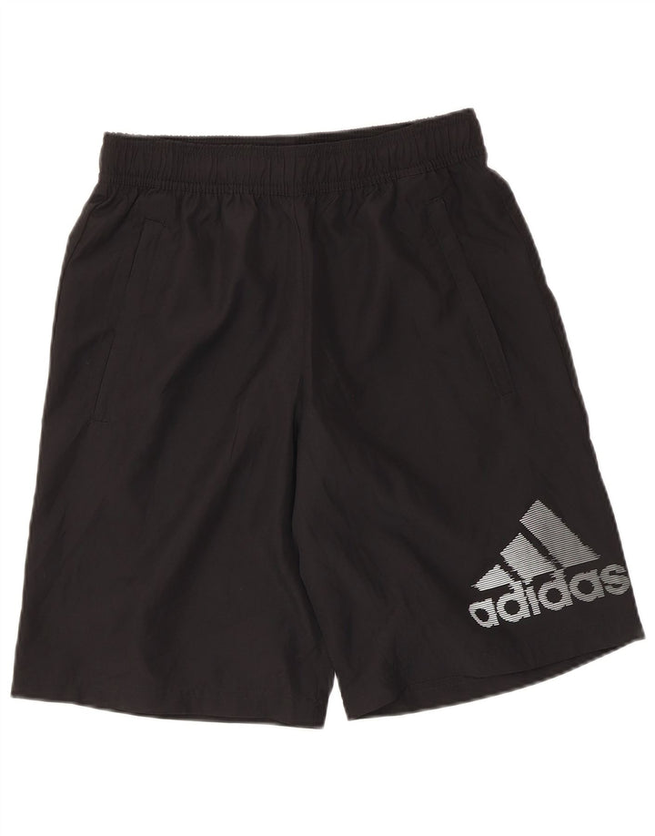 Adidas Ανδρικό Aeroready γραφικό αθλητικό σορτς μικρό μαύρο πολυεστέρα