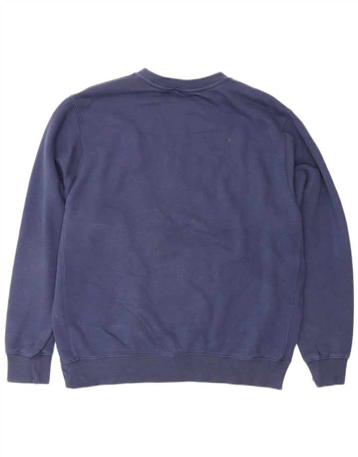 Ανδρικό φούτερ Nike Jumper με μεγάλο μπλε ναυτικό βαμβακερό χρώμα