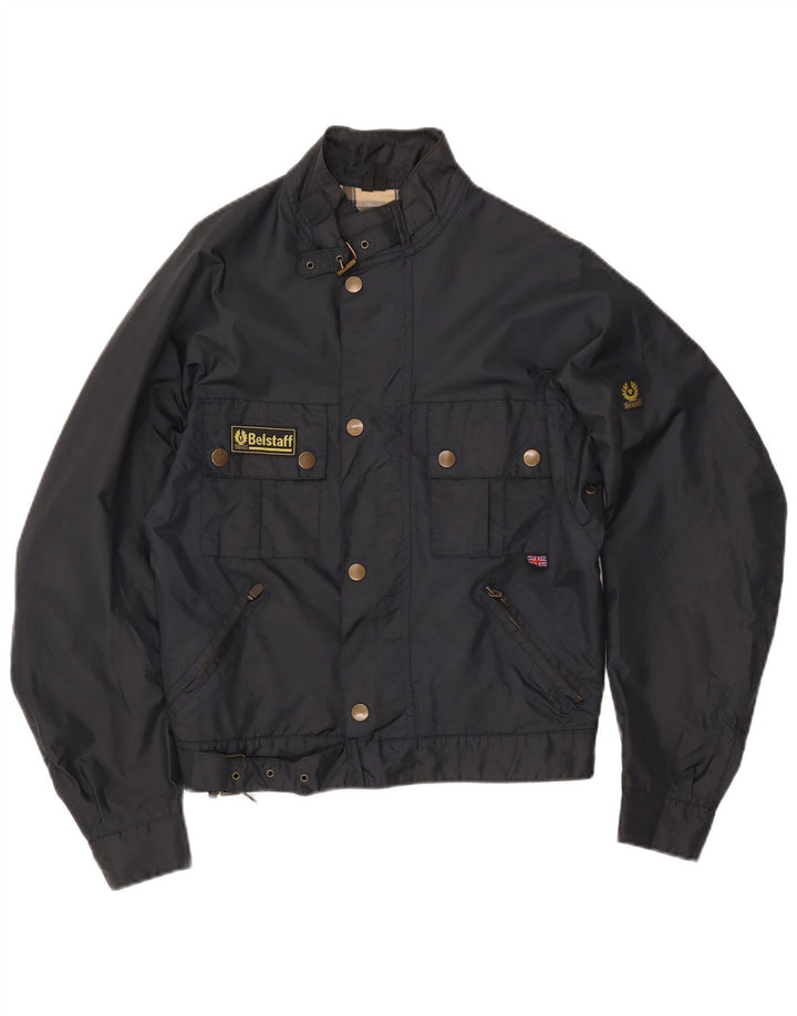 Belstaff Γυναικείο Μπουφάν Racer IT 42 Medium Navy Blue Nylon