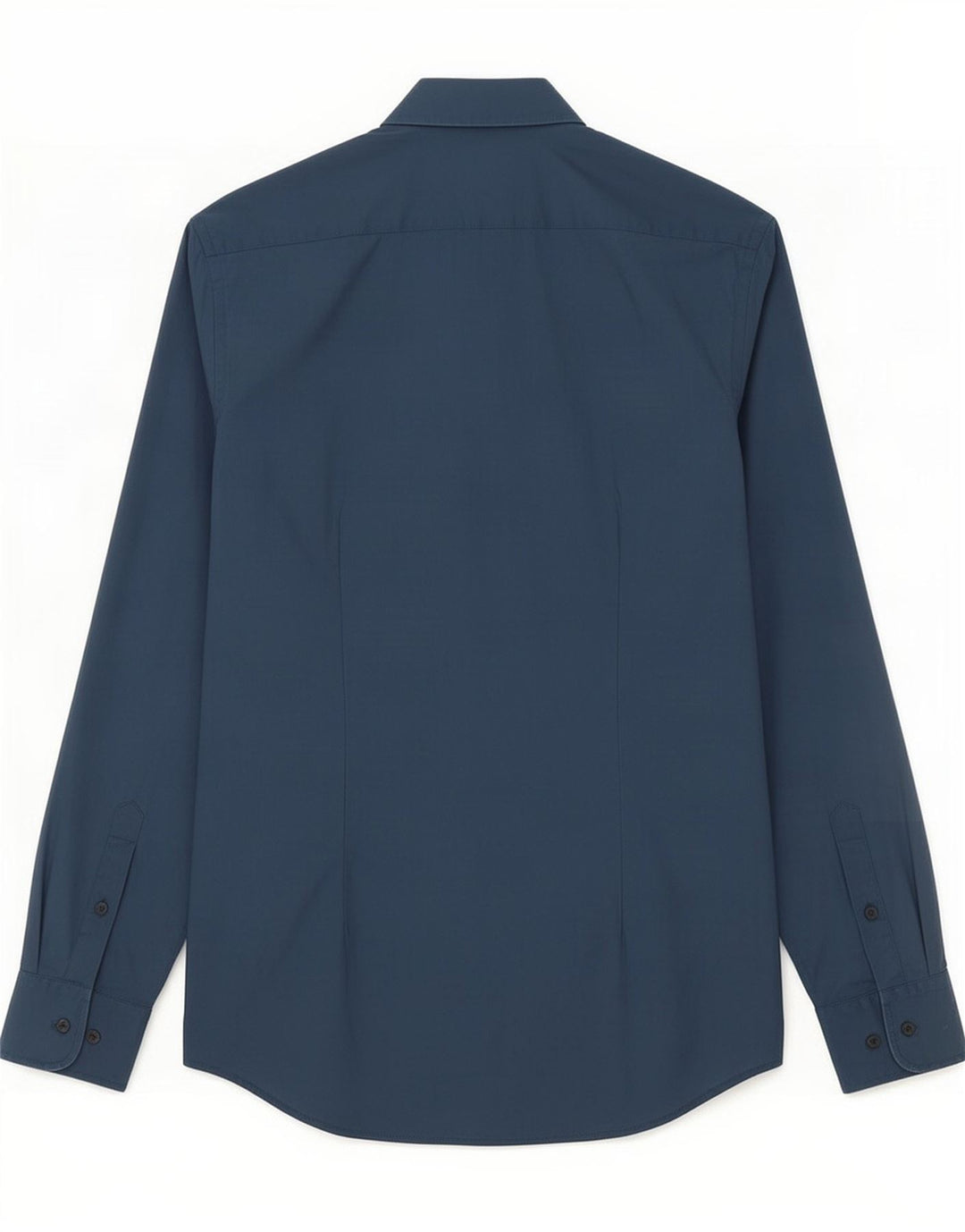 Ανδρικό πουκάμισο Calvin Klein Slim Fit, μεσαίο μπλε βαμβακερό