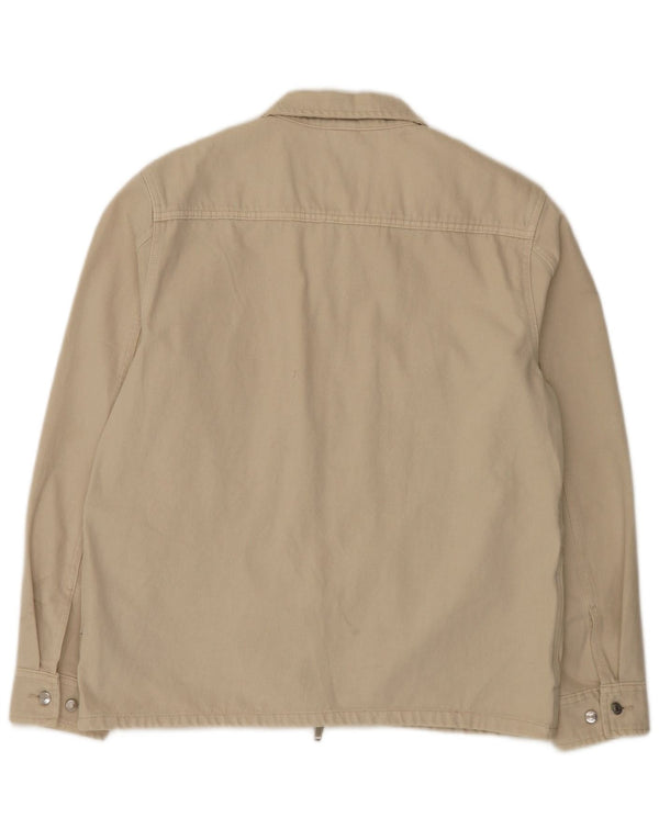 Zara Ανδρικό Utility Jacket UK 42 XL Beige Cotton