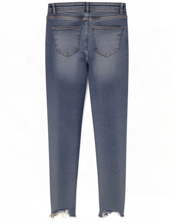 Zara Γυναικείο Skinny Jeans EU 38 Small W28 L29 Blue Cotton