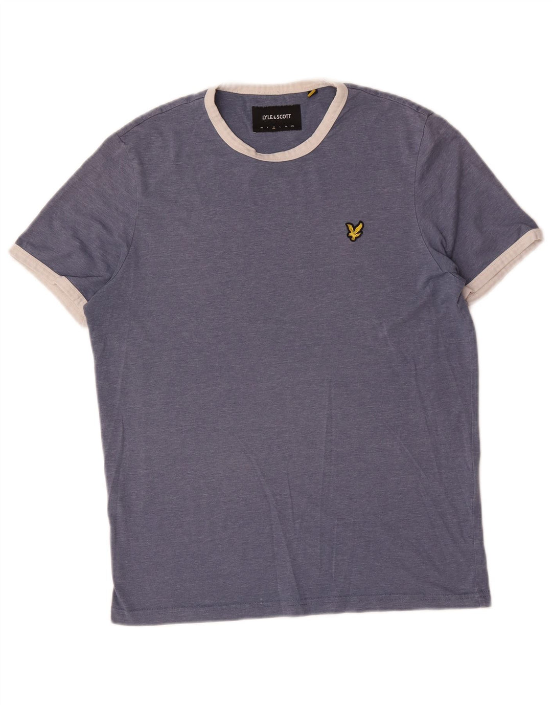 Ανδρικό T-Shirt Lyle & Scott Top Medium Blue Polyester
