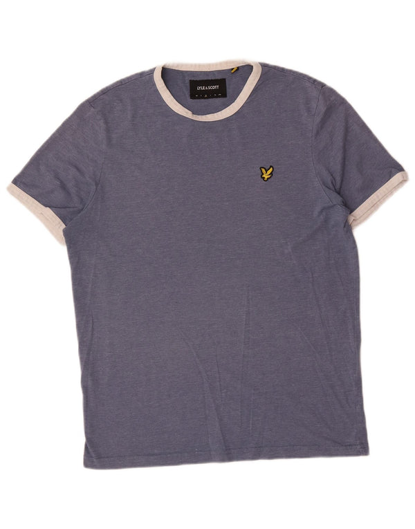 Ανδρικό T-Shirt Lyle & Scott Top Medium Blue Polyester