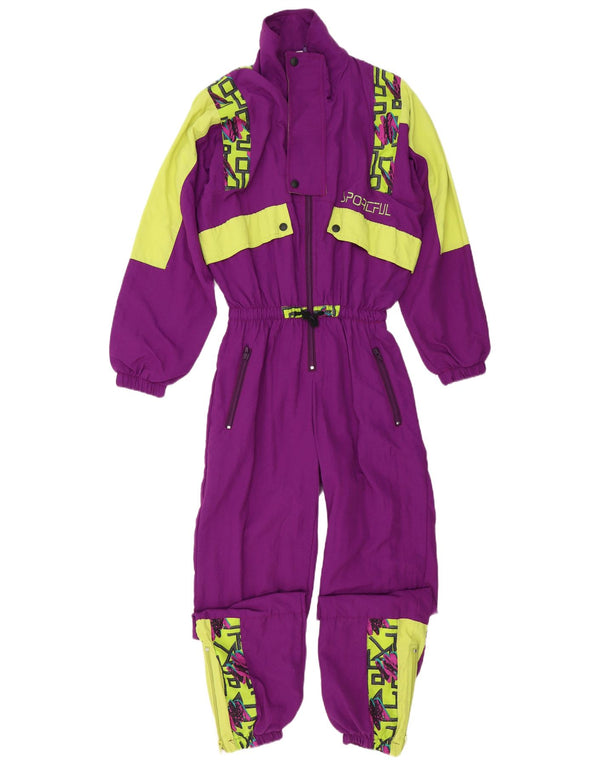 Sportful γυναικεία φόρμα γραφικών σκι IT 44 Medium Purple Colourblock