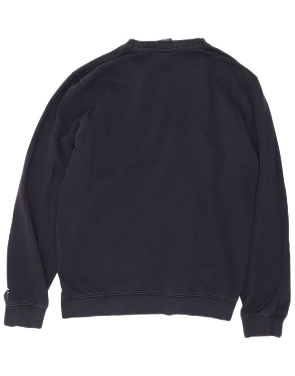 CHAMPION Ανδρικό γραφικό φούτερ Jumper Medium Navy Blue Cotton