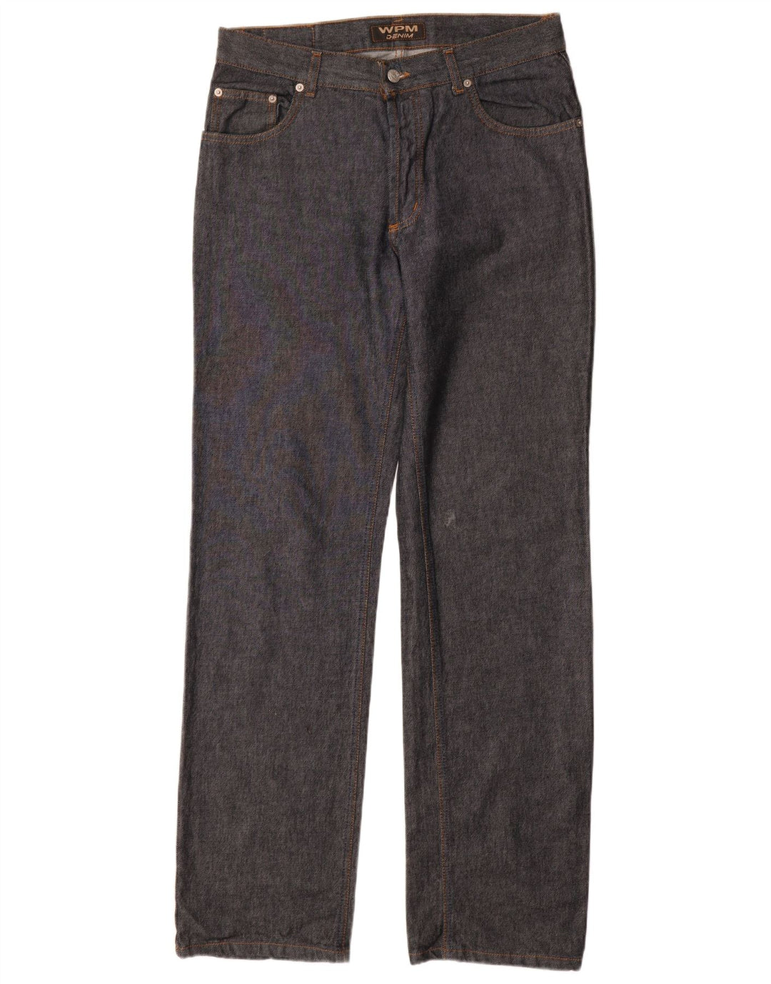 WAMPUM Ανδρικό τζιν ίσιο IT 48 Medium W33 L35 Navy Blue Cotton