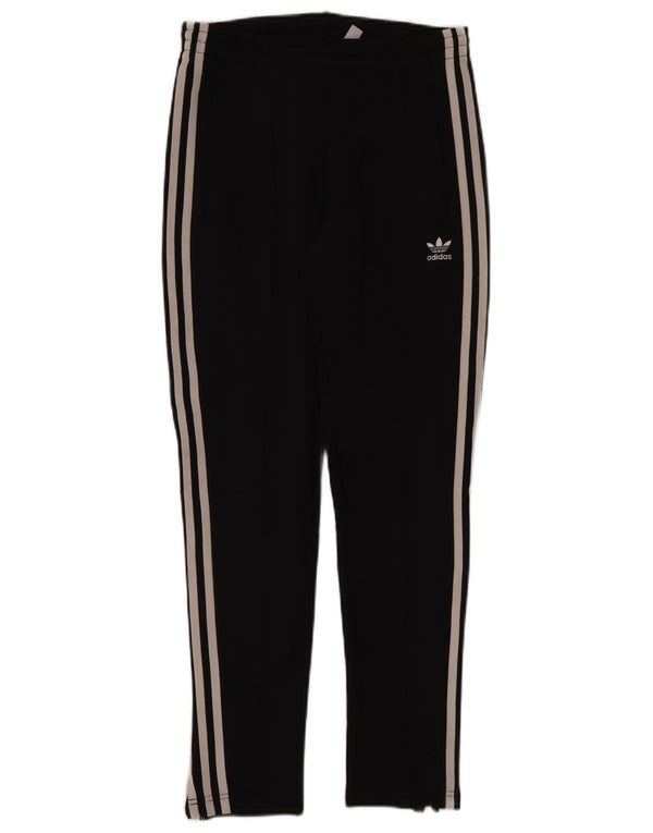 Adidas Womens Tracksuit Trousers UK 8/10 Small  Black Cotton
